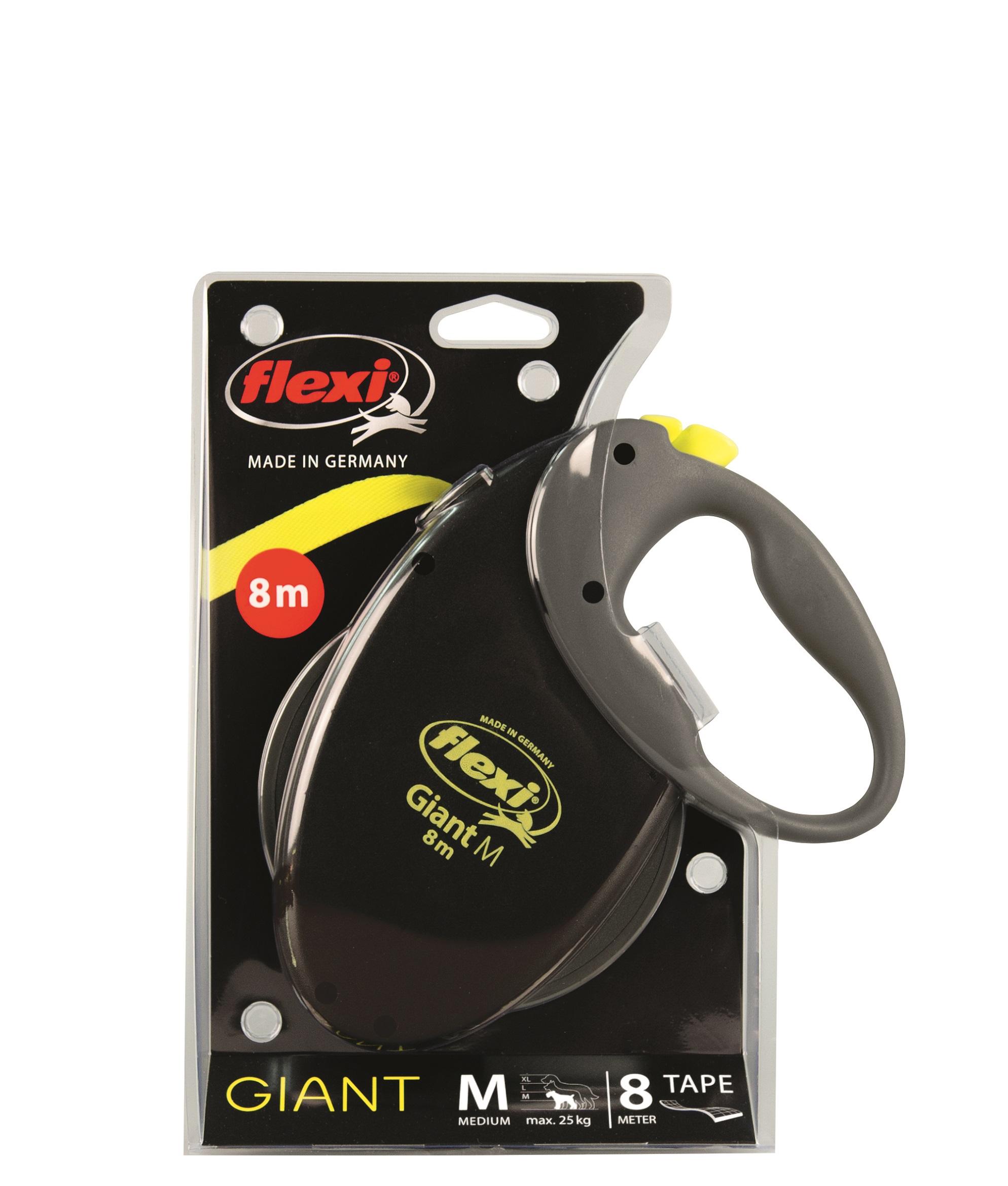 Flexi Neon Giant M Pásek - 8m/25kg