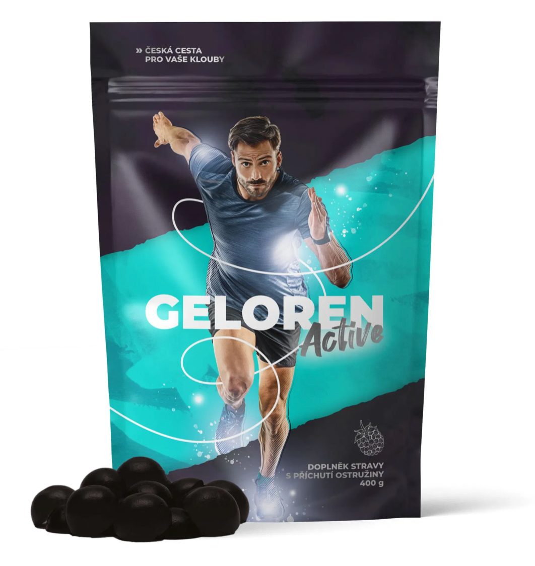 Geloren Active 400g/90tbl - Ostružina