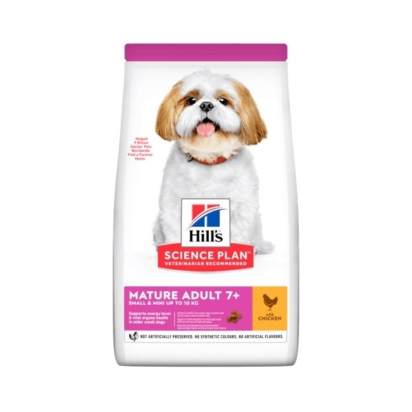 Hill´s Science Plan Canine Mature Adult 7+ Senior Vitality Small & Mini Chicken 6kg