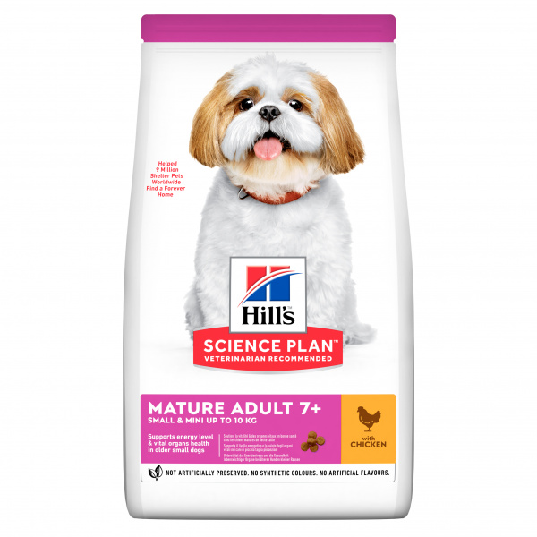 Hill's Science Plan Canine Mature Adult 7+ Small & Mini Chicken 6kg