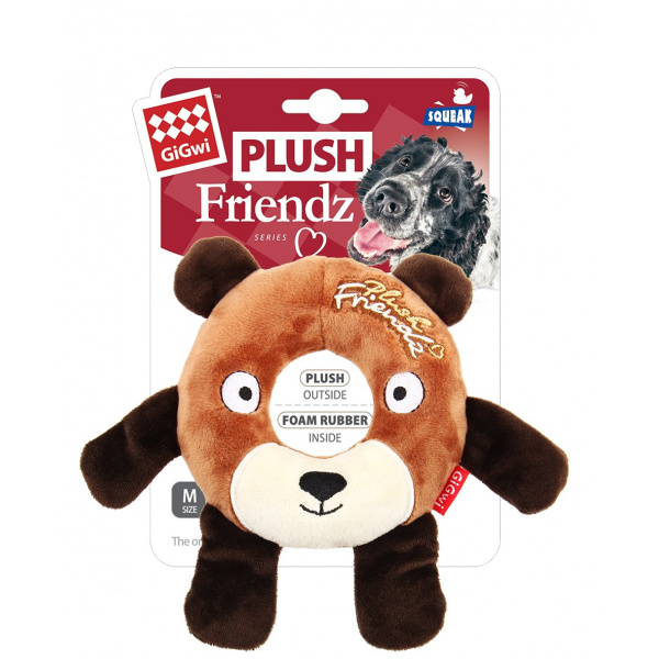 Hračka Gigwi Plush Friendz medvěd