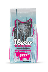 Ibero Cold Press Dog Adult Medium/Large Beef - 3kg