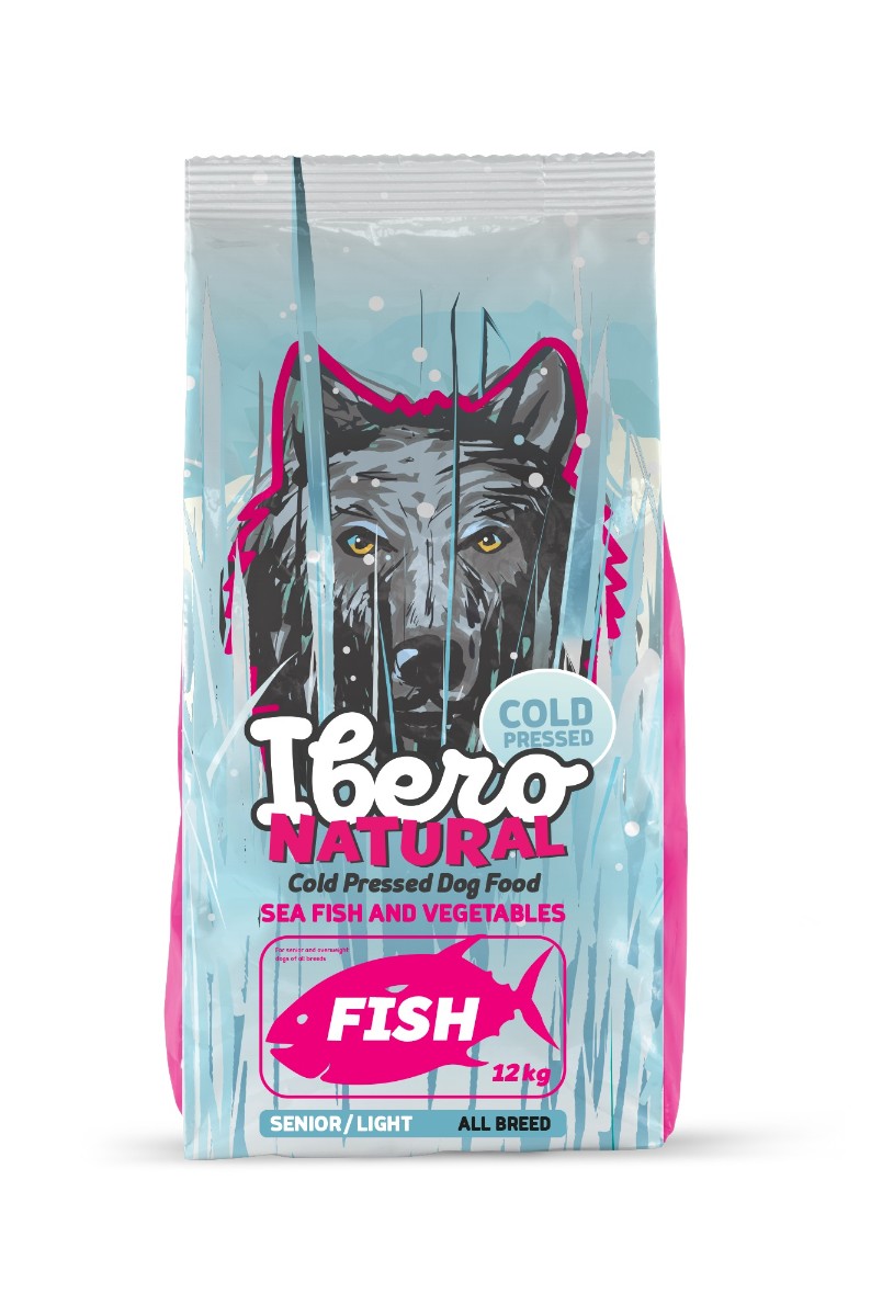 Ibero Cold Press Dog Senior Fish - 12kg