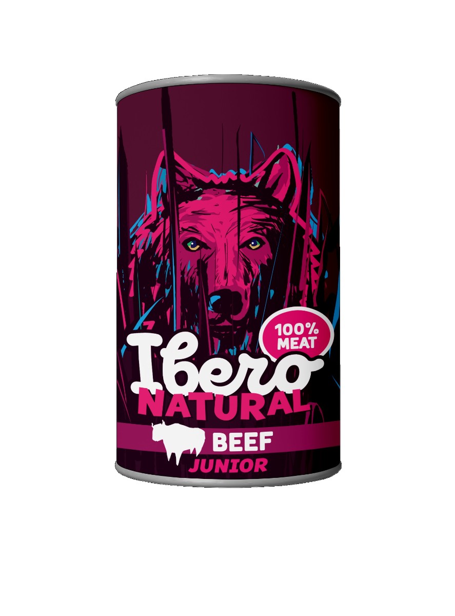 Ibero Natural Konz. Junior Beef - 1200g