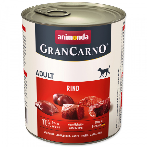 Konzerva Animonda Gran Carno hovězí 800g