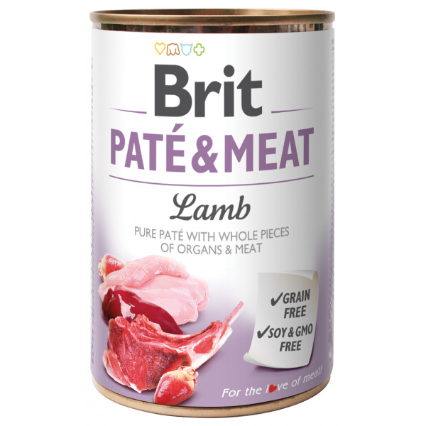 Konzerva Brit Paté & Meat Lamb 400g