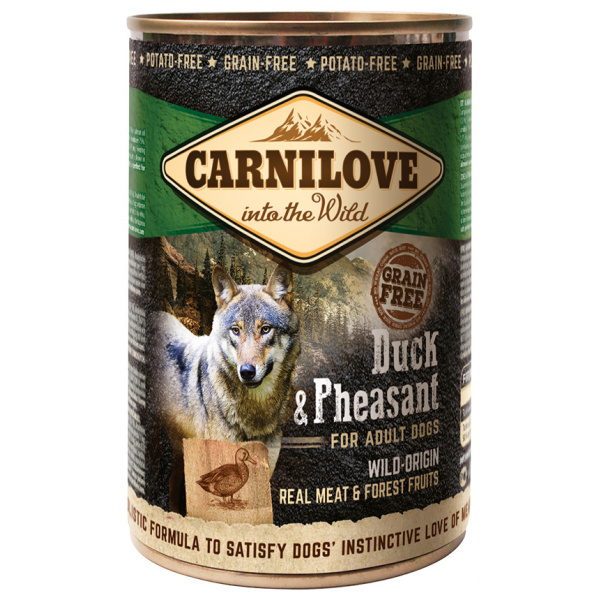 Konzerva Carnilove Wild Meat Duck & Pheasant 400g