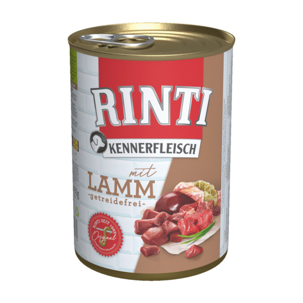 Konzerva Rinti Kennerfleisch jehně 400g