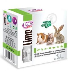 LoLo Pets Přírodní Minerální Kámen Pro Hlodavce - 40g