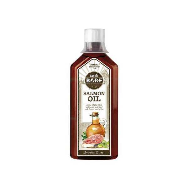 Lososový olej Canvit BARF Salmon Oil 0,5l