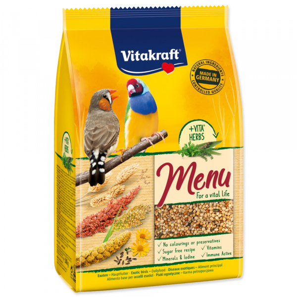 Menu Vitakraft Vital drobný exot 500g