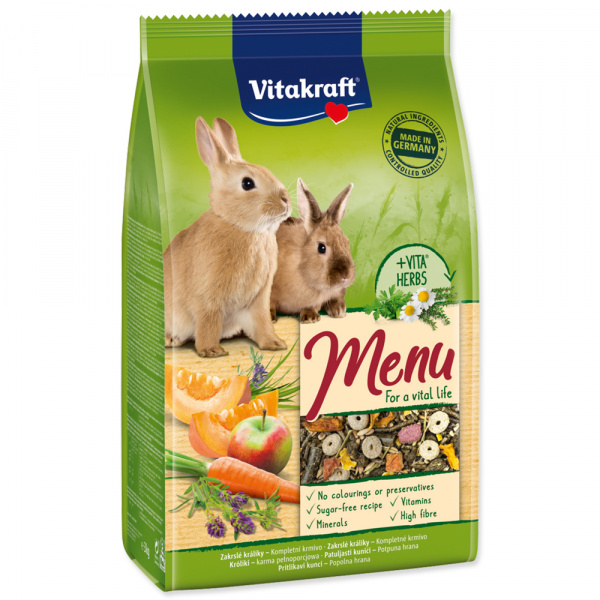 Menu Vitakraft Vital Rabbit 3kg