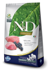 N&D Prime Dog Adult Medium/Large Lamb/Blueberry - 2,5kg