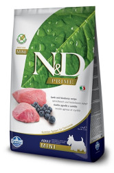 N&D Prime Dog Mini Adult Lamb/Blueberry - 800g