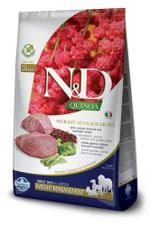 N&D Quinoa Dog Weight Management Lamb/Broccoli Grain-free - 2,5kg