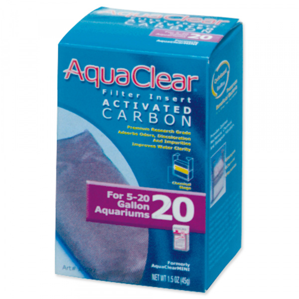 Náplň uhlí aktivní AQUA CLEAR 20 (AC mini) 45g