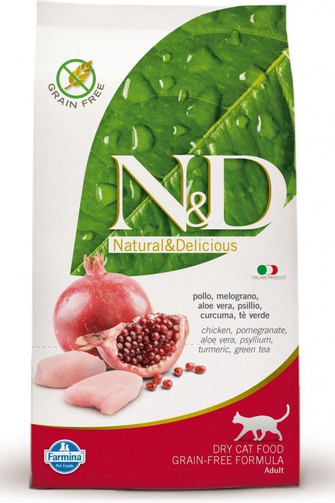 N&D Cat Adult Chicken/pomegranate Grain-free - 300g