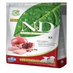 N&D Dog Mini Puppy Chicken/Pomegranate Grain-free - 2,5kg