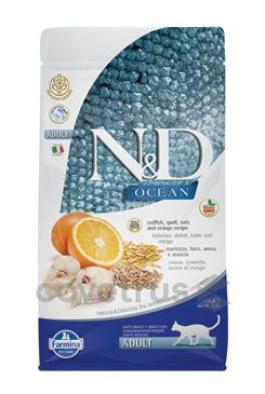 N&D Ocean Cat Adult Codfish/Orange Low Grain - 300g