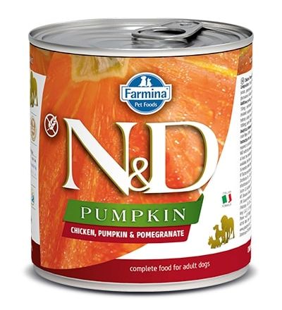 N&D Pumpkin Adult Chicken/Pomegranate Grain-free - 285g