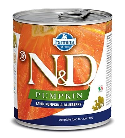 N&D Pumpkin Adult Lamb/Blueberry Grain-free - 285g