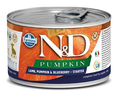 N&D Pumpkin Mini Starter Lamb/Blueberry Grain-free - 140g