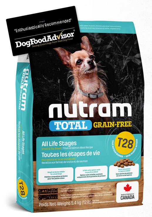 Nutram Dog Total Small Salmon/Trout Grain-free T28 - 2kg