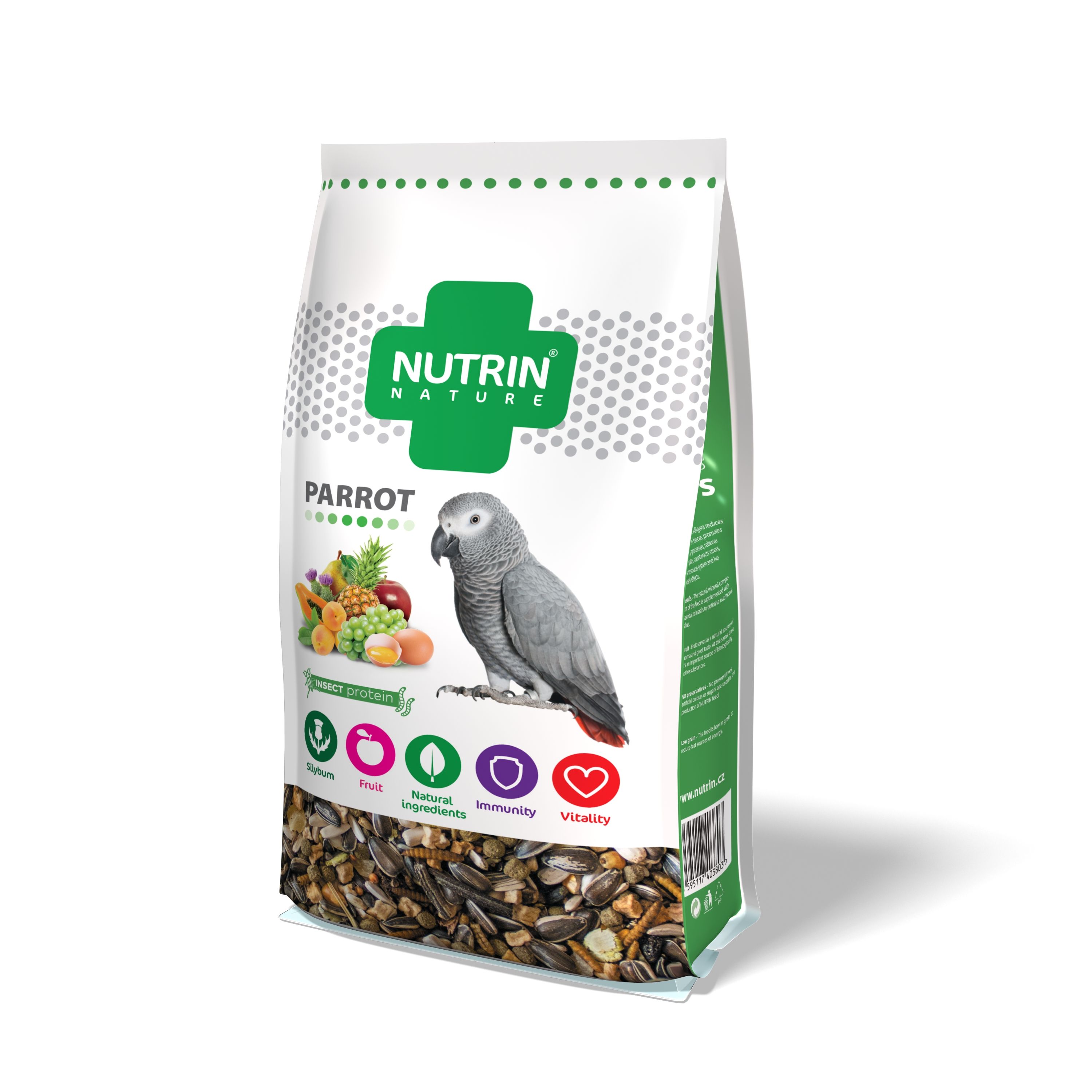 Nutrin Nature Papoušek - 750g