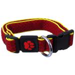 Obojek Active Dog Mellow S červený 2,5x28-40cm