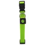 Obojek Active Dog Premium M limetka 2x34-49cm