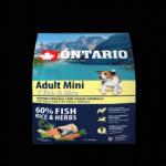 Ontario Adult Mini Fish & Rice 2,25 kg