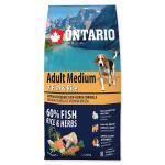 Ontario Dog Adult Medium Fish - 12kg