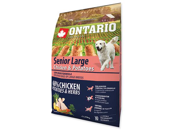 Ontario Dog Senior Large Chicken - 12kg