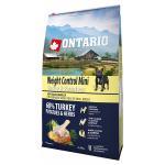 Ontario Mini Weight Control Turkey & Potatoes 6,5kg