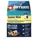 Ontario Senior Mini Fish & Rice 2,25kg