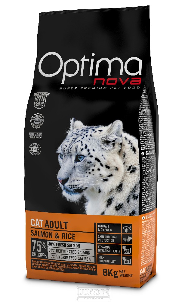 OPTIMAnova Cat Adult Salmon/Rice - 20kg