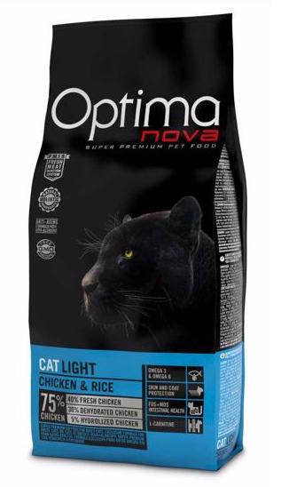 OPTIMAnova Cat Light Chicken/Rice - 2kg