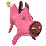 PafDog Prasátko Pinky Z Kůže - 28 cm