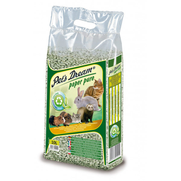 Pelety JRS Pet´s Dream Paper Pure 10l