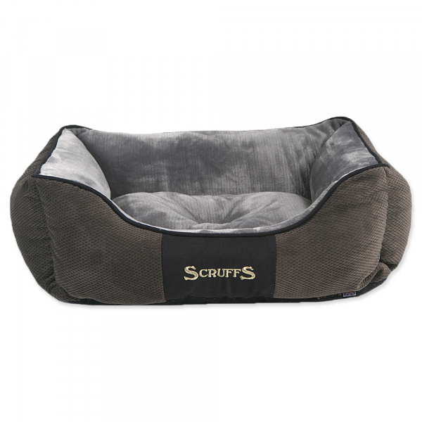 Pelíšek Scruffs Chester Box Bed 50cm šedý