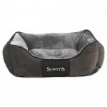 Pelíšek Scruffs Chester Box Bed 50cm šedý