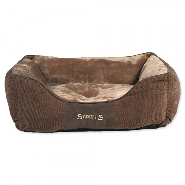 Pelíšek Scruffs Chester Box Bed 60cm čokoládový