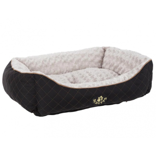 Pelíšek Scruffs Wilton Box Bed 50cm černý