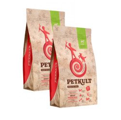 Petkult Dog Medium Adult Lamb/Rice - 2 x 12kg