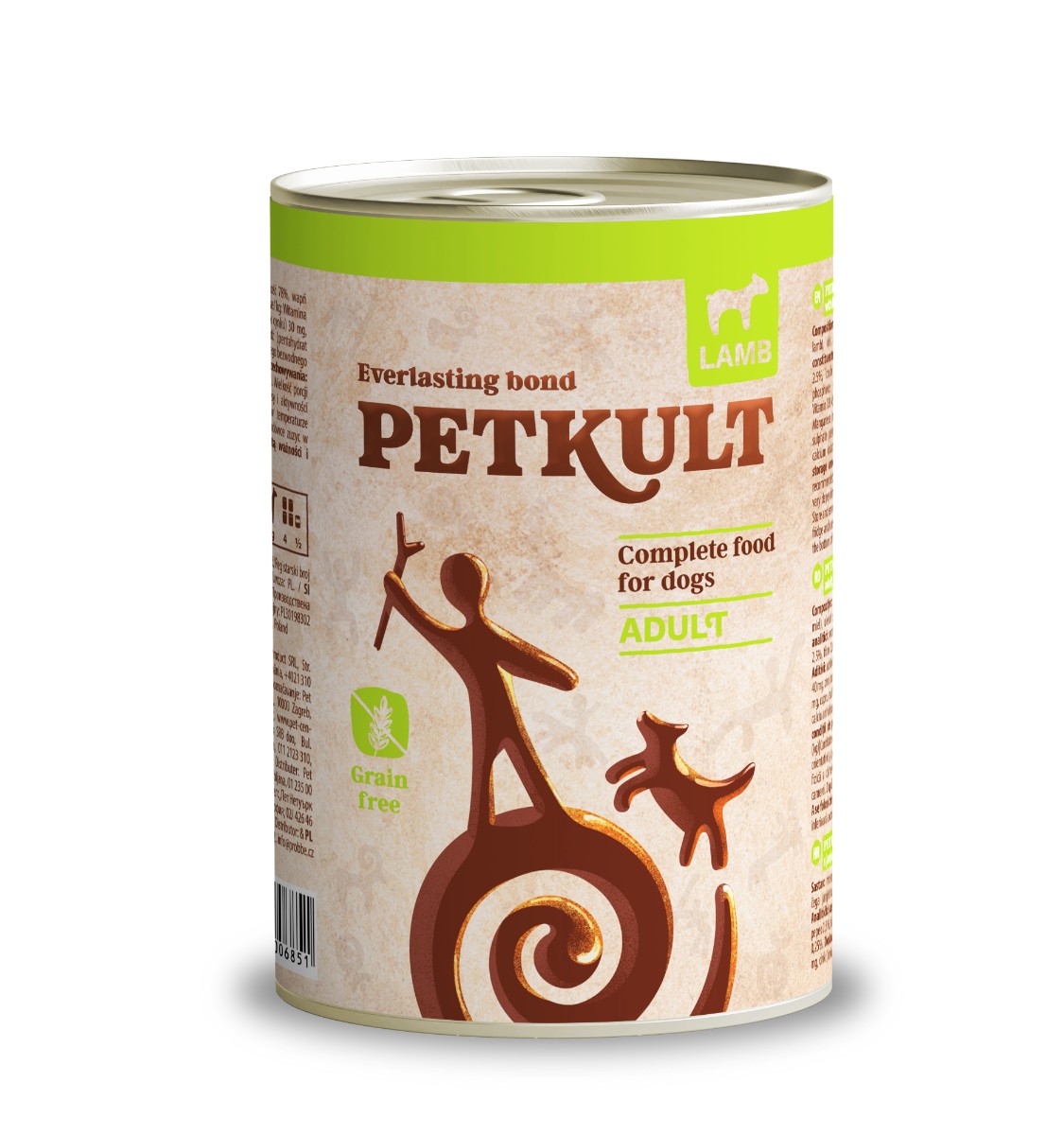 Petkult Konz. Adult 400g - Jehně