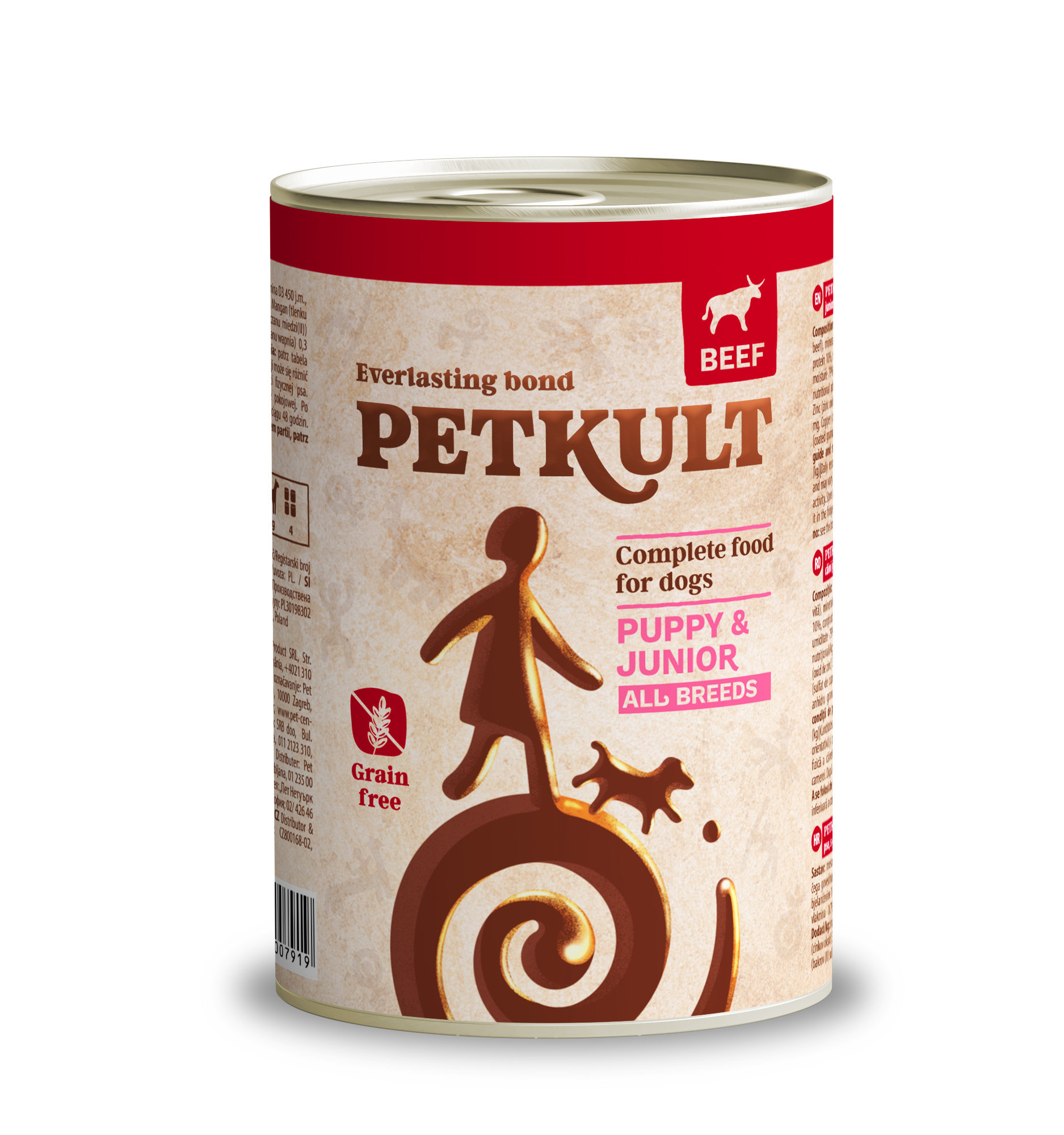 Petkult Konz. Junior - 12x800g Kuřecí