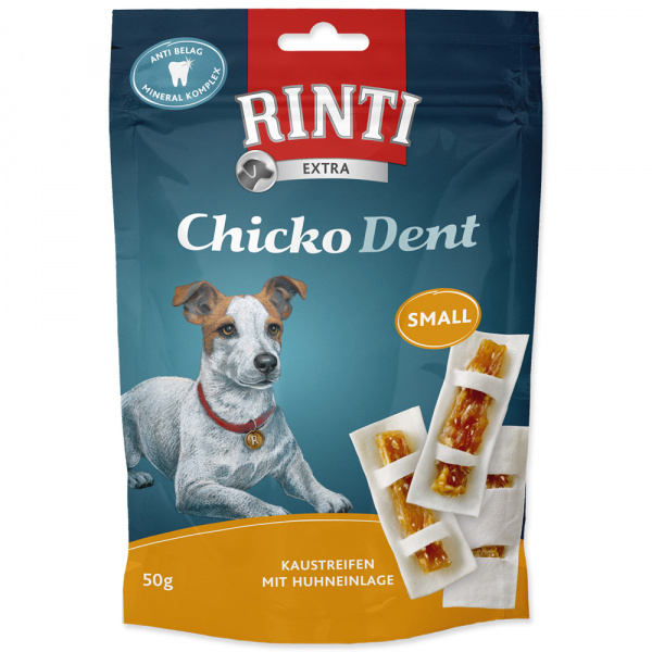 Pochoutka Rinti Chicko Dent Small kuře 50g