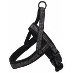 Postroj Active Dog Neoprene M/L šedý 2,5x64-80cm