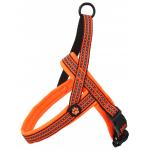 Postroj Active Dog Neoprene S oranžový 1,5x45-55cm