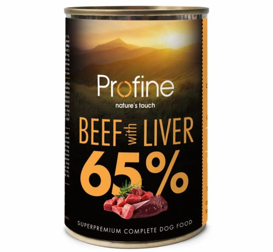 Profine Konzerva 65% 400g - Beef/Liver